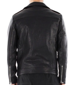 Veste de course pour hommes personnalisée Streetwise avec construction en cuir de moto robuste pour les cyclistes de la ville et les longs voyages sur la route - Product Image 3