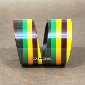 โค้งหลายชั้นเรซินอะคริลิคเรซิ่นขนาดใหญ่ X กำไลจากอินเดียที่มีคุณภาพที่ดีที่สุดและราคา - Product Image 2