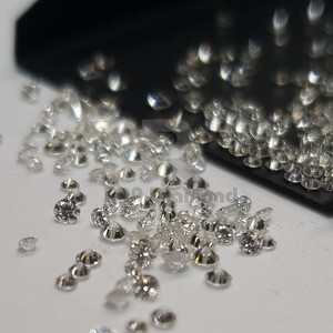 แล็บปลูก2.7ถึง3.2มม. สี GHI VVS ความบริสุทธิ์ HPHT Lab ทำเพชรขัดระยะประชิดสีขาว CVD สังเคราะห์ตัดเพชร - Product Image 5