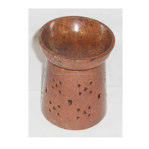 Magnifique brûleur d'huiles aromatiques en pierre - Product Image 1