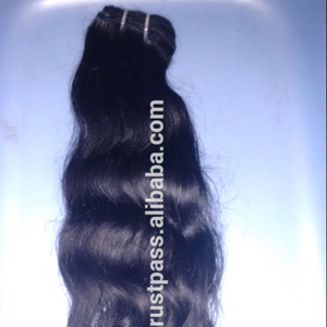 Pelo crudo natural de onda profunda que teje al por mayor pelo indio virgen 2024 de onda natural sin procesar de calidad superior - Product Image 4