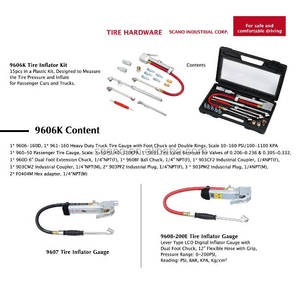 Inflador de neumáticos portátil para coche - Product Image 5