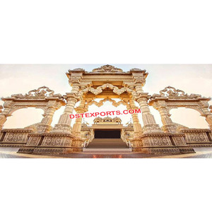 Conjunto de Mandap para Bodas Ajanta Ellora, Fabricante de Conjuntos de Mandap para Bodas Indias, Últimos Mandaps de Fibra para Bodas en Venta en EE. UU. - Product Image 1