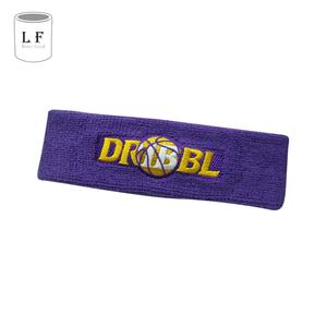 OEM Designed Thin Breathable Stretch <b>Sport</b> and Game <b>Headband</b> with Dry Grip Damping and Embroidery - Product Image 5
