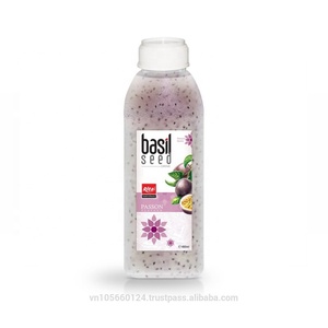OEM 460ml botella de refresco fruta de la Pasión mango con sabor a albahaca puré de semillas de agua dulce azúcar ingredientes jugo de frutas y verduras - Product Image 1