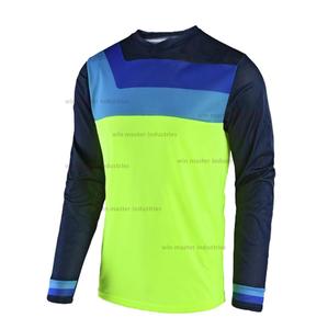 Jersey de Motocross Sublimado de Invierno a Prueba de Viento, Talla Grande, % Poliéster, Ropa Deportiva - Product Image 1