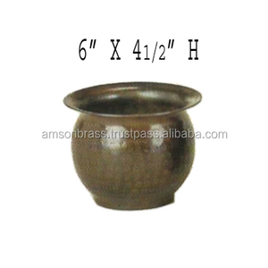 Hot Selling Round Antique <b>Gold</b> <b>Planter</b> Customized Size Shape Colour - Product Image 2