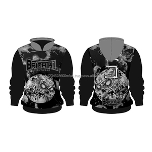 Sudaderas con Capucha de Béisbol con Diseño de Zombis, Sudaderas con Capucha de Terror - Product Image 5