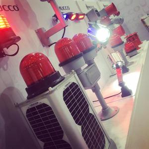 ไฟเตือนเครื่องบินคู่ Led ไฟเตือนการบินอลูมิเนียมสีแดงกระพริบ2ปี85-260V AC/DC โพลีคาร์บอเนต - Product Image 5