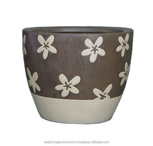 Wholesale Large Glazed Ceramic Flower <b>Pots</b> & <b>Planters</b> for Home Garden Decoration & Nursery Floor Usage - Product Image 5