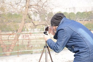 Treppiede per Fotocamera in Alluminio WF WT3130 con Braccio Oscillante e Borsa per Fotocamere <span class=keywords><strong>Canon</strong></span> Sony DSLR e Videocamere - Product Image 5