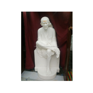 Statue en marbre, Statue de papa, couleur blanche - Product Image 1