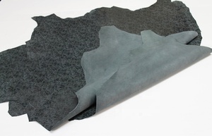 หนังแกะผิวสีเทาเข้มพิมพ์ลายหนัง Napa นุ่มคุณภาพดีที่สุดหนังแกะสไตล์ลายเนื้อหยาบสำหรับโซฟาสุดพิเศษ - Product Image 5