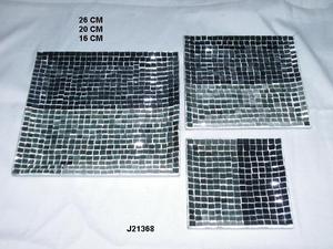 Plaques de fer de forme carrée avec mosaïque de verre pour décoration de maison et de mariage de Noël Plaques métalliques durables - Product Image 6