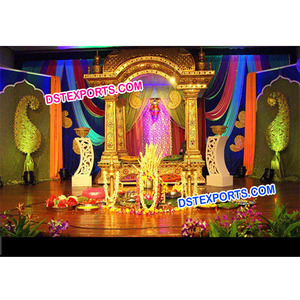 Manavarai Wedding Stage South Indian Wedding Stage Indian Wedding Stage Decors - Product Image 1