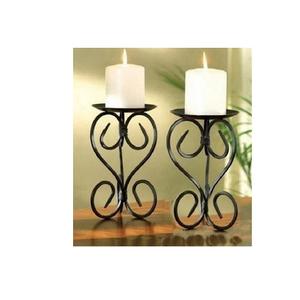 Bougeoir en fonte antique, design classique et élégant, décoration de luxe, vente en gros de bougeoirs, éclairage et autres accessoires - Product Image 1