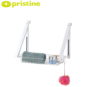 MIT Housewares Wholesale From Taiwan Best Sale Metal Wire Basket Household Storage <b>Door</b> <b>Hanger</b> Rail <b>Clothes</b> Rack - Product Image 2