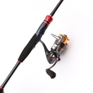 Canne à pêche OBSESSION Spinning et Casting M ML 2.1m 2.4m en carbone pour la pêche en eau salée au bar et au brochet - Product Image 6