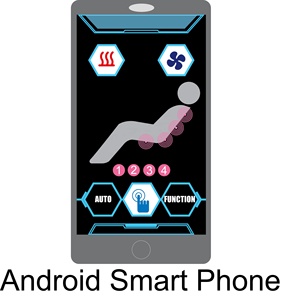 Nuevo Dispositivo de comodidad para asiento de coche, bolsillos de presión de aire integrados, función de masaje de refrigeración vibratoria, control remoto para asientos de vehículos - Product Image 5