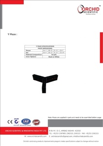 Mê cung Y cho nghiên cứu hành vi ở động vật thí nghiệm để nghiên cứu lo lắng về trí nhớ và hoạt động chống trầm cảm - Product Image 6