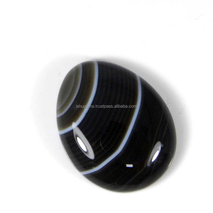 Grossiste indien Agate naturelle du Botswana Cabochon 25x20mm ovale 27.65 Cts pierre précieuse en vrac pour la fabrication de bijoux - Product Image 1