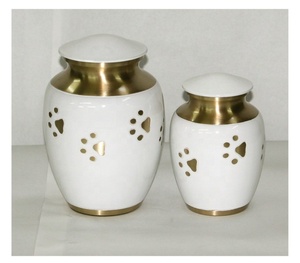 Urnas de cremación para mascotas, urnas para cenizas de mascotas, color blanco, precio barato, venta al por mayor - Product Image 3
