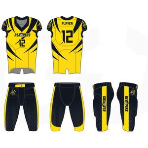 Uniformes de Fútbol Americano Sublimados Personalizados con el Diseño Más Vendido, Uniformes OEM de Primera Calidad Sublimados - Product Image 2