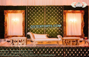 Tendencia boda vela de paredes de boda recepción etapa vela paredes glamoroso escenario boda eminentes vela paredes - Product Image 4