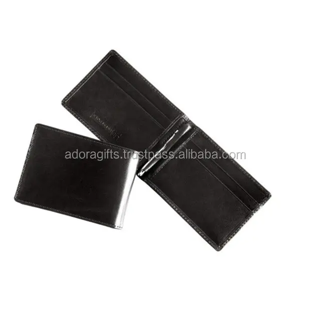 smart money clip wallets / leather money clip card holder wallets / wholesale india money clip wallets metal