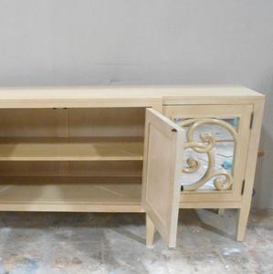 Soporte de Tv, mueble para sala de estar, armario con puertas de espejo - Product Image 4