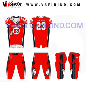 Maillot de football américain uniforme football américain à sublimation personnalisée pantalon avec coussinets et sans coussinets Vafir Industry - Product Image 4