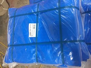 Best quality 45gsm BLUE PE tarpaulin exported to Japan - Product Image 6