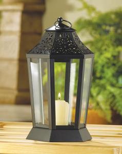 <b>Moroccan</b> Style Black Ramadan Lantern Metal Home/Office/Wedding <b>Decoration</b> - Product Image 2