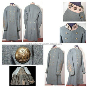 Costume victorien médiéval pour homme-Manteau gothique Steampunk civil-Redingote à double boutonnage - Product Image 4