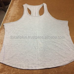 เสื้อกล้ามออกกำลังกายแบบสตริงเกอร์ทรงโค้ง ไซส์ใหญ่ ผลิตตามสั่ง (OEM) - Product Image 1