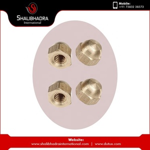 Tuerca de cúpula de latón de tamaño personalizado de la mejor calidad disponible a precio al por mayor Nueva llegada - Product Image 3