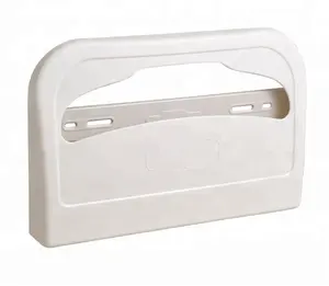 Beyaz ABS tek kullanımlık tuvalet koltuğu klozet kapağı örtüsü dağıtıcı