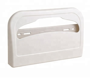 Dispensador de Papel para Cubiertas Desechables de Asiento de Inodoro de ABS Blanco para Uso Diario en Restaurantes - Product Image 1
