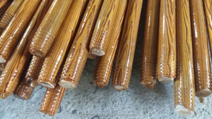 Bâton de balai en bois écologique de vente chaude bâton de balai jetable d'Egypte fabriqué au Vietnam - Product Image 5