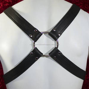 Arnés de pecho con hebilla de cuero para hombre Shemax 2023, superventas, venta al por mayor, personalizado - Product Image 2