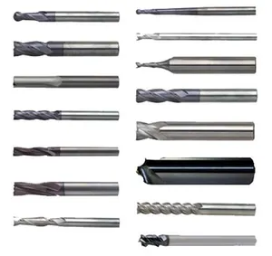 Wide Range of Carbide End Mills Japanese Milling Cutter Parts