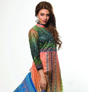 WS INTERNACIONAL DE ALTA CALIDAD VESTIDO PAKISTANI VESTIDO DE FIESTA TRAJE DE BODA Trajes de césped Venta al por mayor Diseñador paquistaní Salwar Kameez - Product Image 1