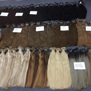 Top Bán Nhiều Màu Sắc Tóc Prebonded Nga Tóc Mở Rộng Itip Utip Tip Phẳng Tóc - Product Image 1