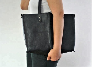 Bolso grande de cuero hecho a mano, AM-0011 - Product Image 5