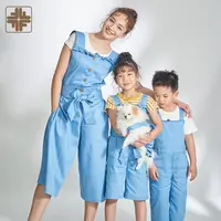 Ensemble vêtements de famille assortis, pour mère et fille, OEM, personnalisé, collection
