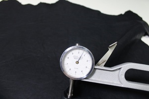 เครื่องหนังแกะหนังแกะแบบนิ่ม, เครื่องหนังนิ่มหนังสีดำสีน้ำเงิน - Product Image 2