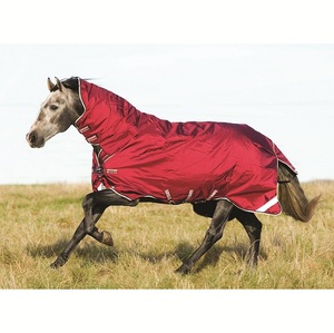 Couverture d'hiver pour cheval 600 Deniers Imperméable Rembourrage 300 GSM avec col intégré - Product Image 4