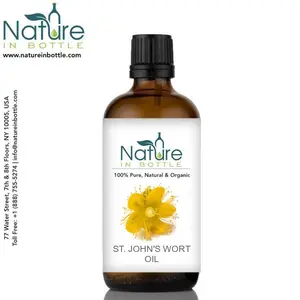 Organic St. John's Wort Oil | Saint Johns Wort Flower Infused Oil - Bulk Wholesale Price - Pure and Natural Essential Oils