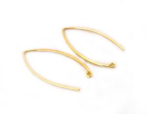 Or Vermeil Boucles D'oreilles - Product Image 2