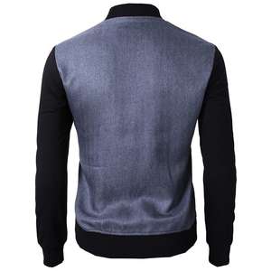 Vente chaude Hommes Style Américain Varsity Baseball College Veste Zipper Pull Style Vestes à Vendre - Product Image 3